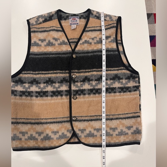 New Terrain - Wool Vest - Aztec Print - Picture 7 of 7